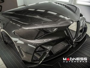 Alfa Romeo Giulia Quadrifoglio GTAm Conversion Kit by PariS'5 GaraGe - Complete Kit - Carbon Fiber